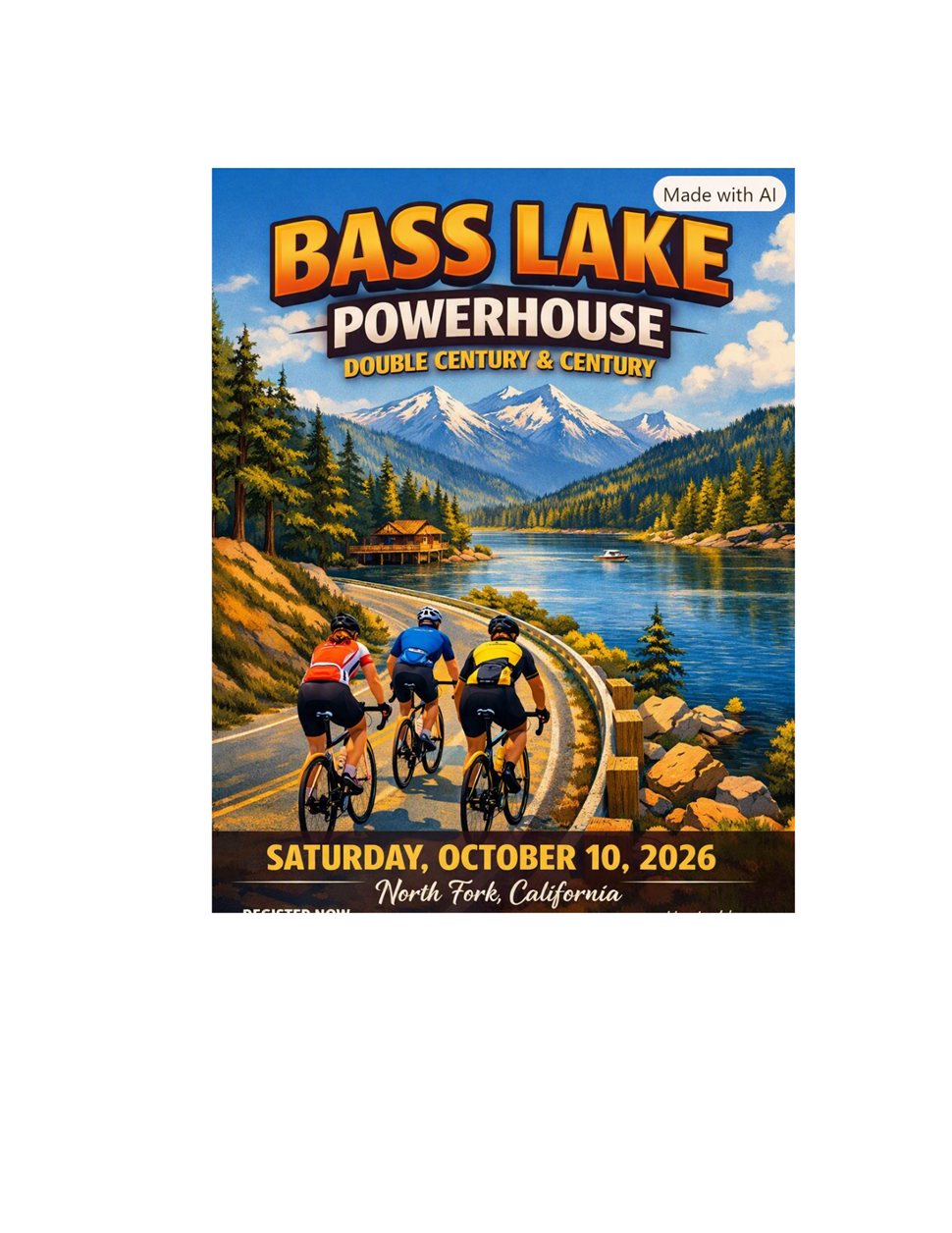 Bass Lake Powerhouse Double Century & Century Rides